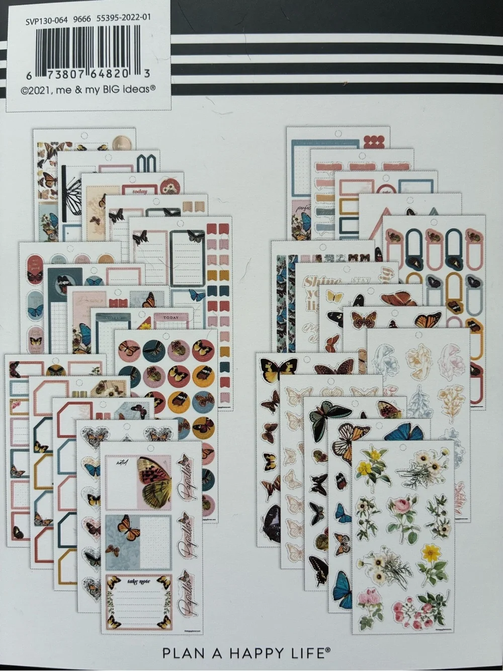 The Happy Planner Papillon Butterfly Sticker Pack 🦋🦋🦋